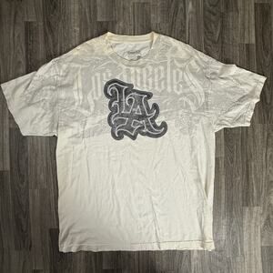 Dyse One LA Los Angeles XL Shirt Chicano Streetwear Paisley Graphic Tee USA Made